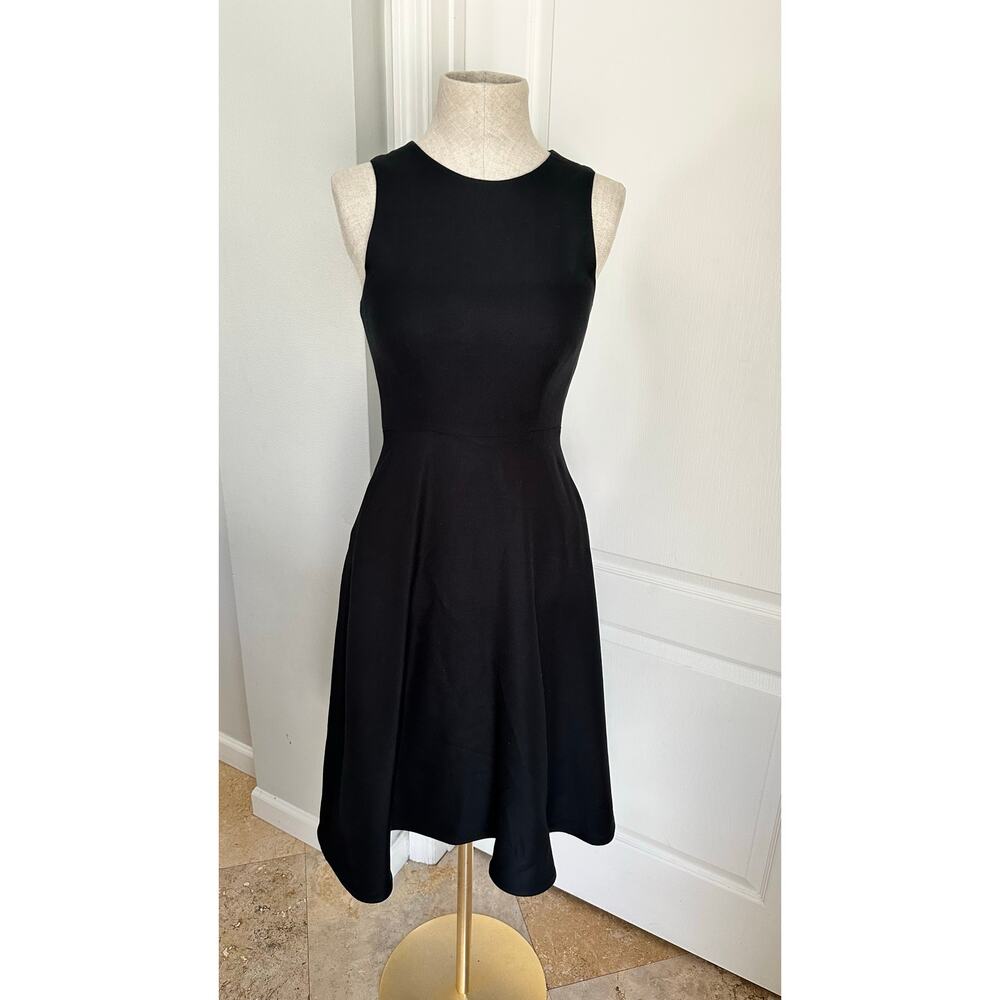 Alice Walk black sleeveless fit-and-flare dress Sz 4